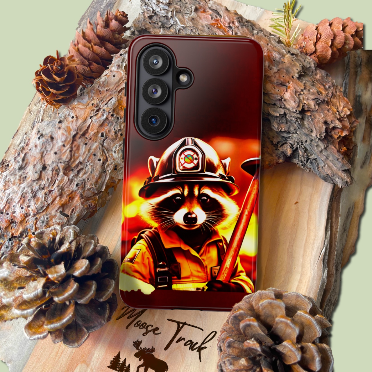 Thank your local volunteer firefighters Smartphone Tough Case for smartphones
